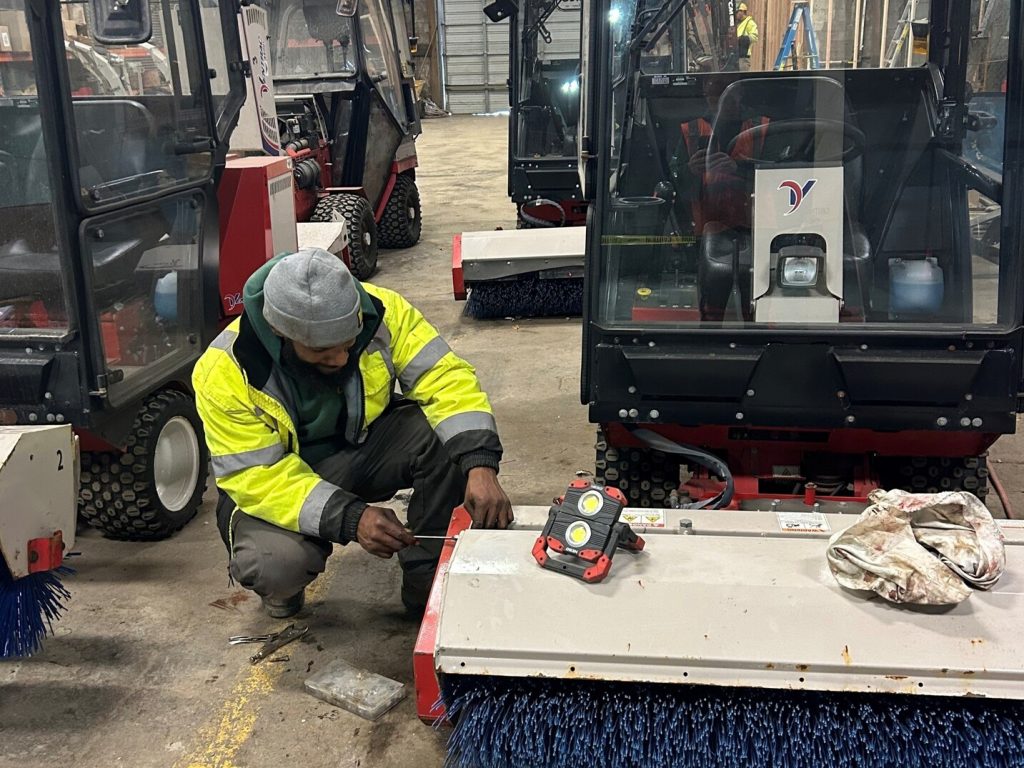 commercial property snow services