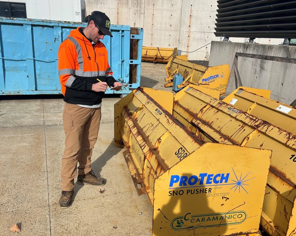 commercial property snow services snow prep